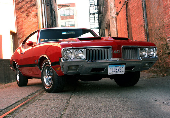 Oldsmobile 442 W-30 Holiday Coupe (4487) 1970 wallpapers