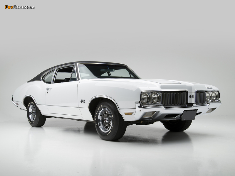 Oldsmobile 442 Sports Coupe (4477) 1970 wallpapers (800 x 600)