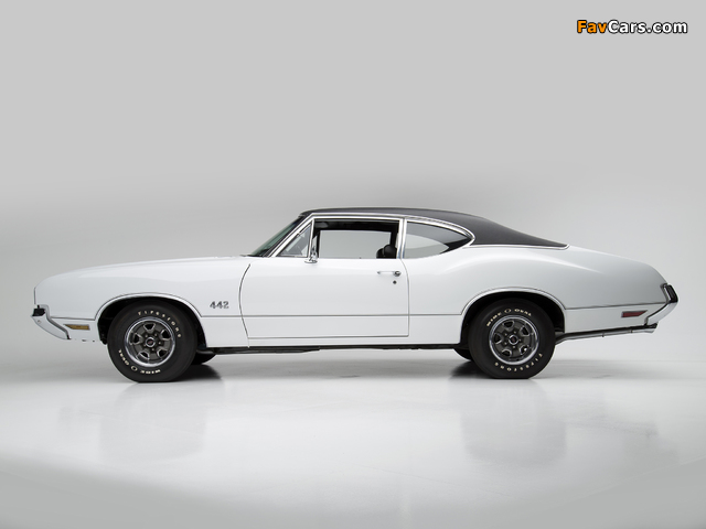 Oldsmobile 442 Sports Coupe (4477) 1970 wallpapers (640 x 480)