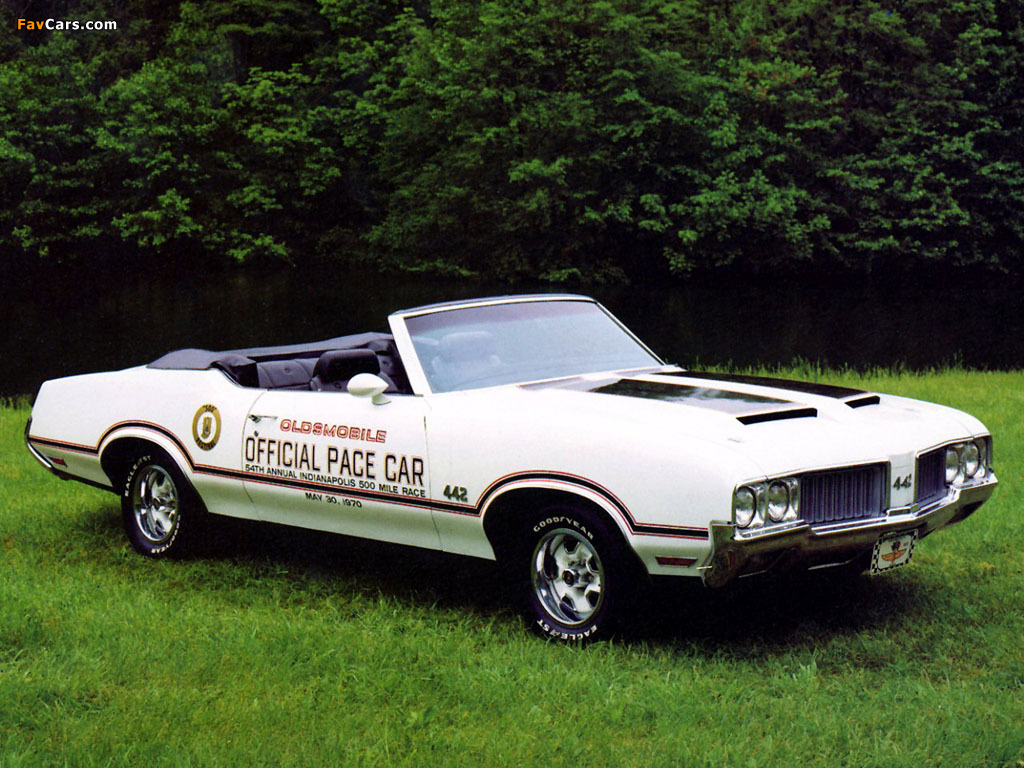 Oldsmobile 442 Convertible Indy 500 Pace Car (4467) 1970 wallpapers (1024 x 768)