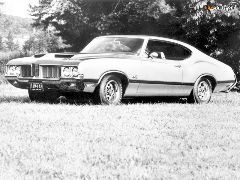 Oldsmobile 442 W-30 Holiday Coupe (4487) 1970 wallpapers (800 x 600)