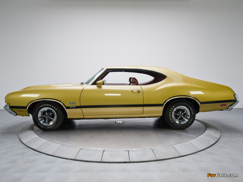 Oldsmobile 442 W-30 Holiday Coupe (4487) 1971 images (800 x 600)