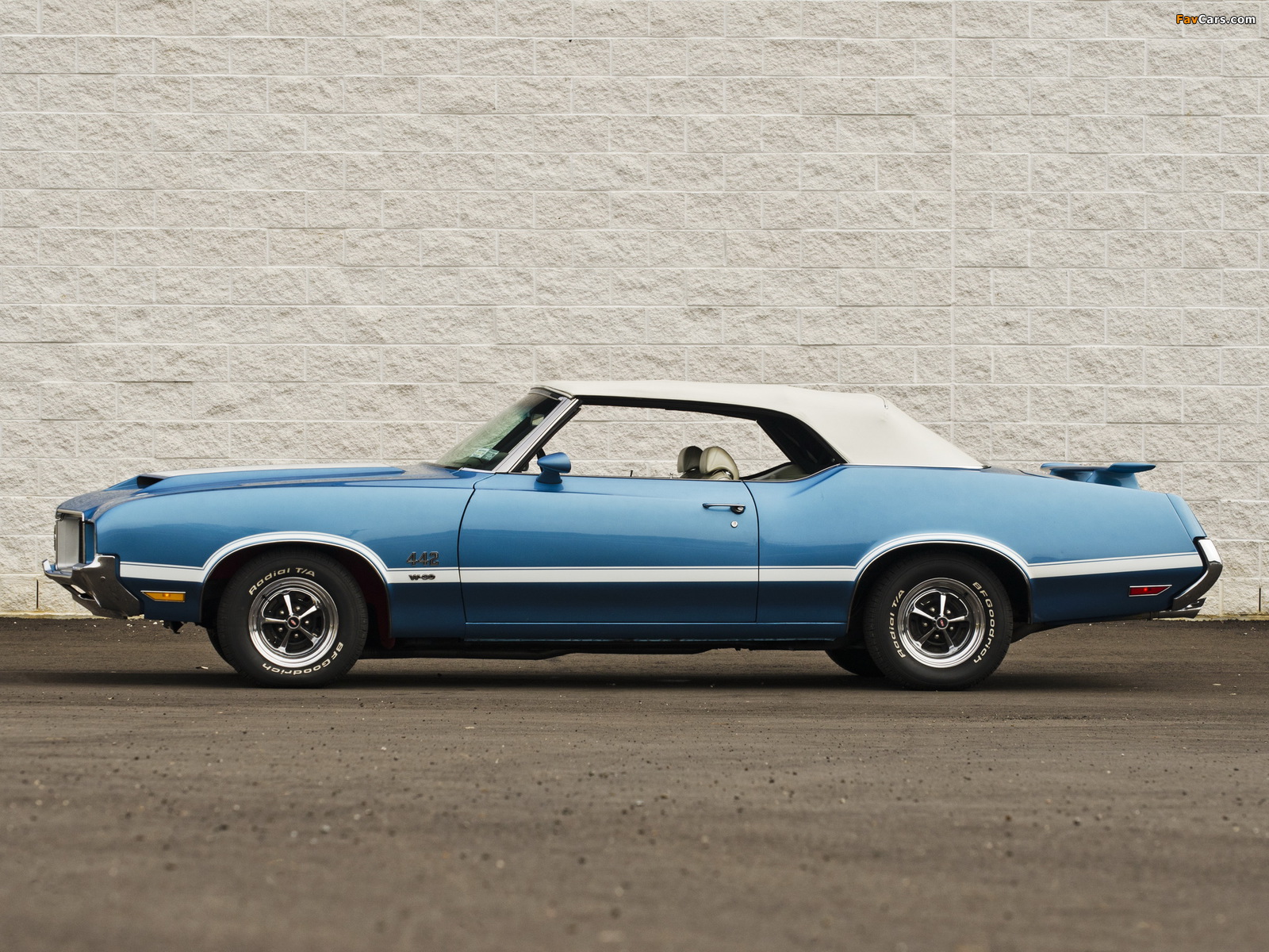 Oldsmobile 442 W-30 Convertible (4467) 1971 images (1600 x 1200)