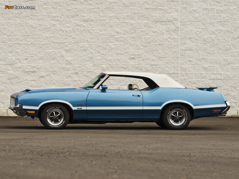 Oldsmobile 442 W-30 Convertible (4467) 1971 images (800 x 600)