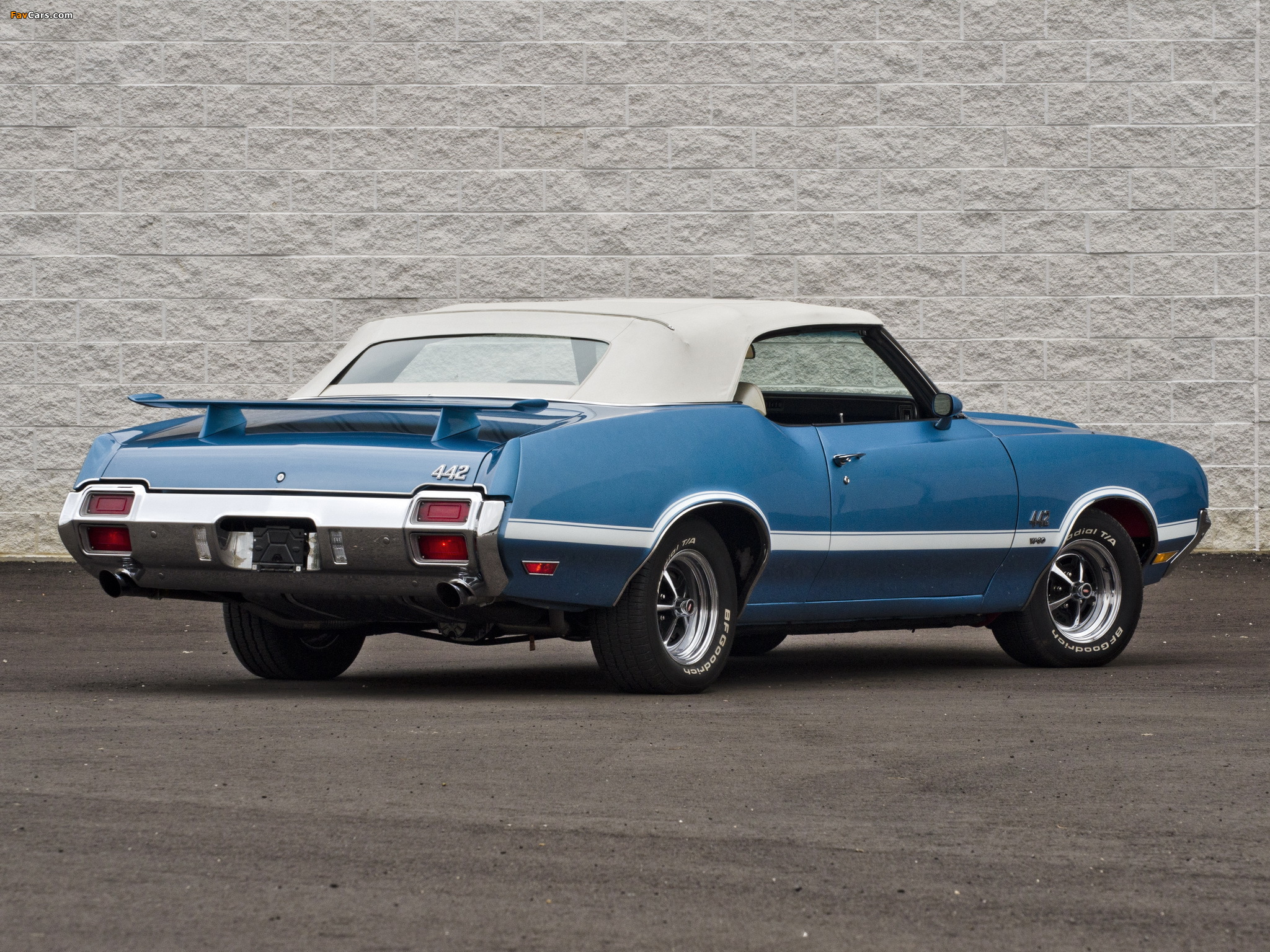 Oldsmobile 442 W-30 Convertible (4467) 1971 images (2048 x 1536)