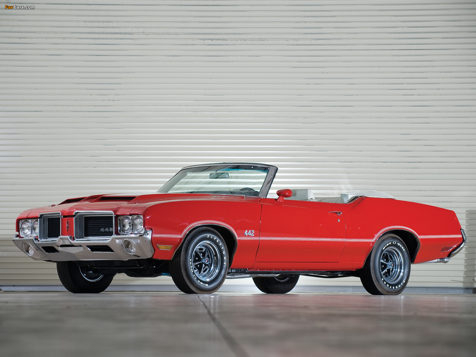 Oldsmobile 442 Convertible (4467) 1971 wallpapers (1600 x 1200)
