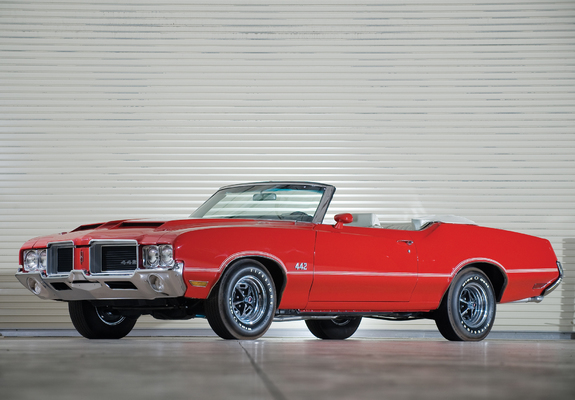 Oldsmobile 442 Convertible (4467) 1971 wallpapers