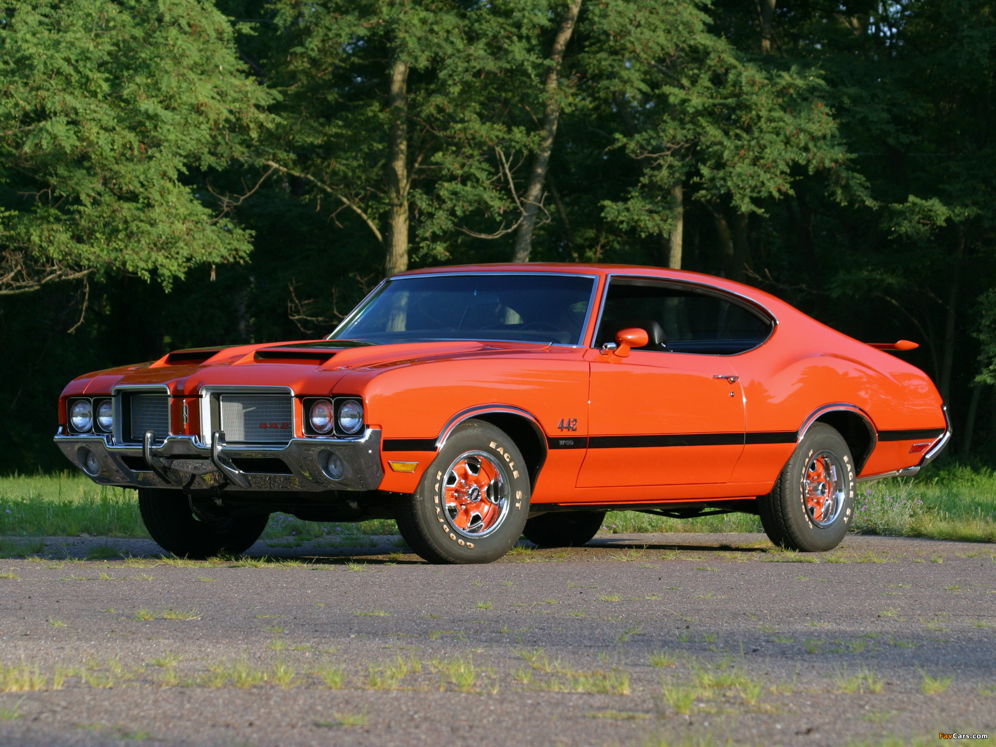 Oldsmobile Cutlass 442 W-30 Hardtop Coupe 1972 images (2048 x 1536)