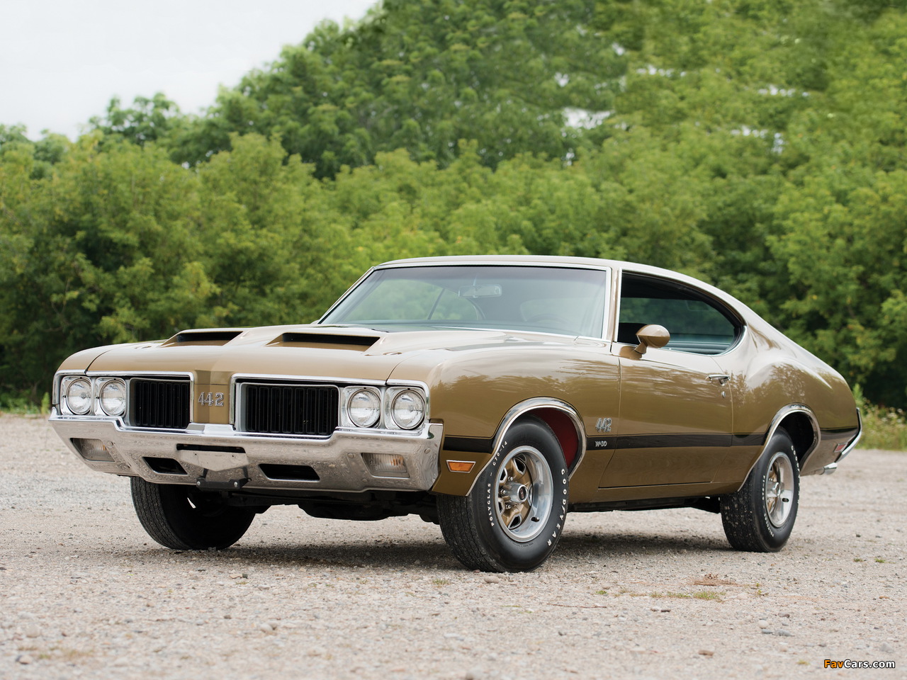 Photos of Oldsmobile 442 W-30 Holiday Coupe (4487) 1970 (1280 x 960)