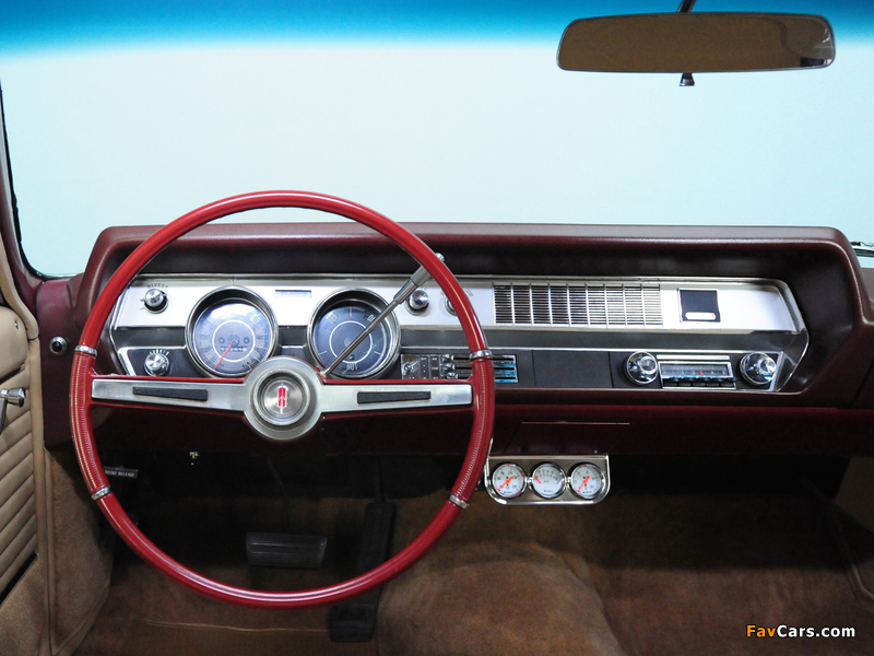 Pictures of Oldsmobile Cutlass 442 Holiday Coupe (3817) 1966 (800 x 600)