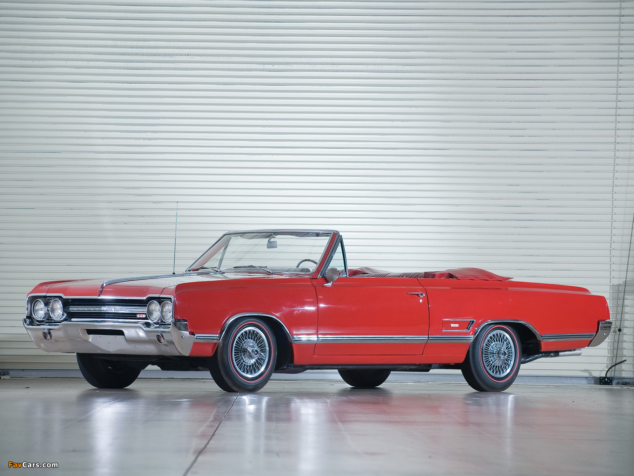 Oldsmobile Cutlass 442 Convertible 1965 wallpapers (1280 x 960)