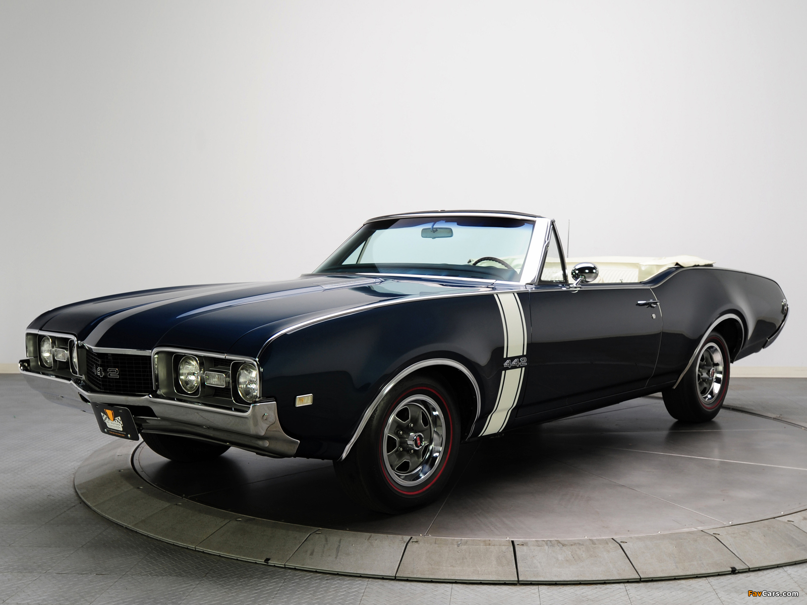 Oldsmobile 442 Convertible (4467) 1968 wallpapers (1600 x 1200)