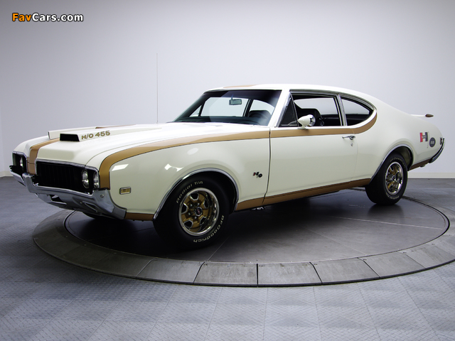 Hurst/Olds 442 Holiday Coupe (4487) 1969 wallpapers (640 x 480)