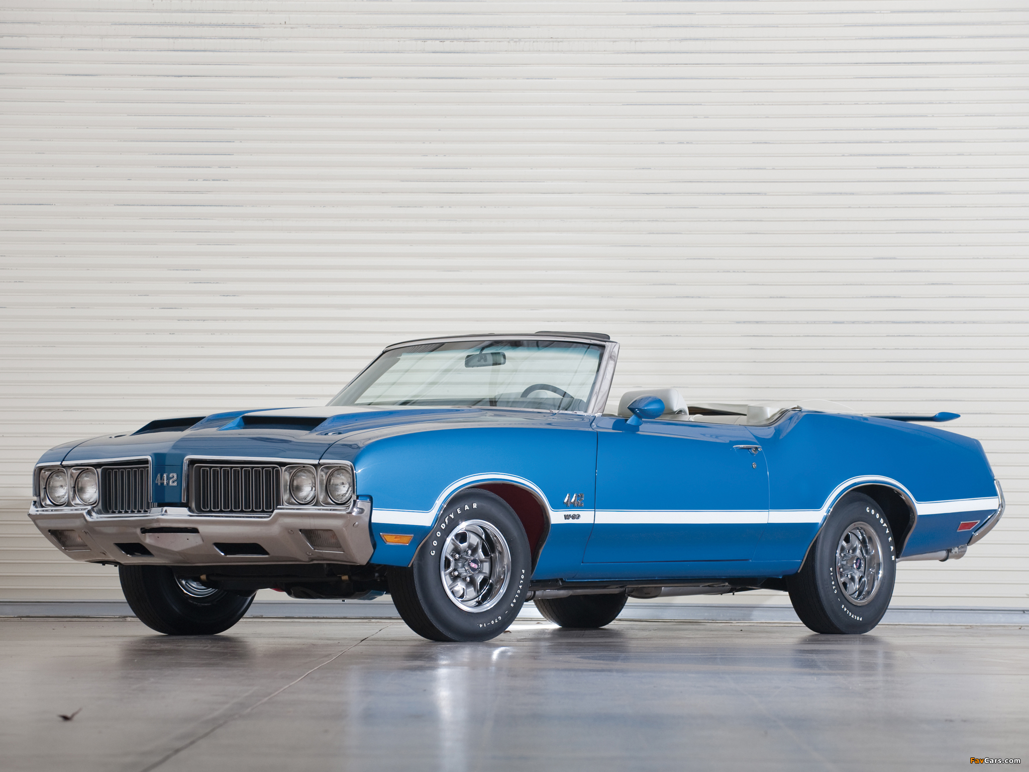 Oldsmobile 442 W-30 Convertible (4467) 1970 wallpapers (2048 x 1536)