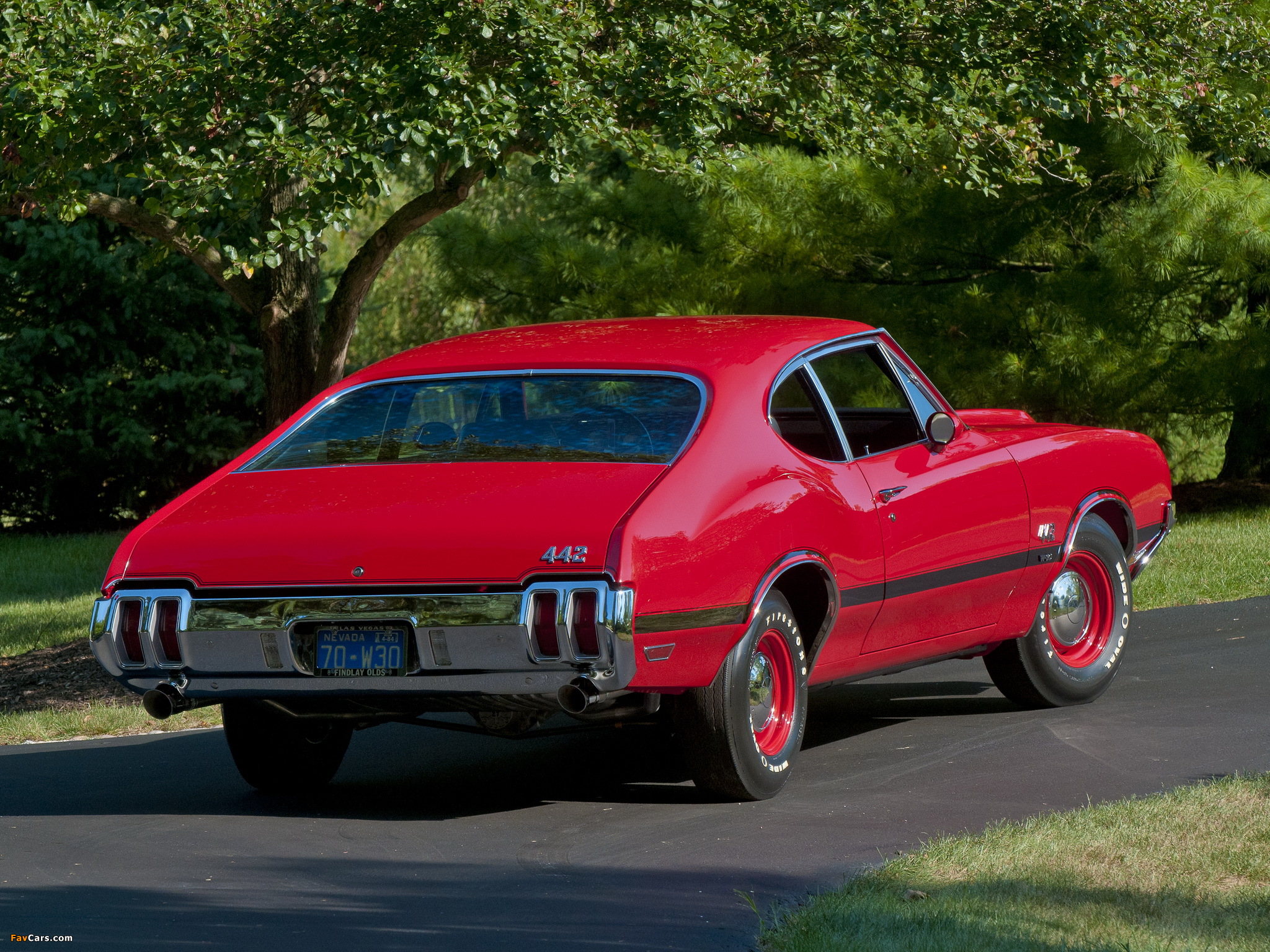 Oldsmobile 442 W-30 Sport Coupe (4477) 1970 wallpapers (2048 x 1536)