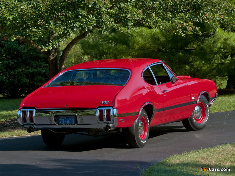 Oldsmobile 442 W-30 Sport Coupe (4477) 1970 wallpapers (800 x 600)