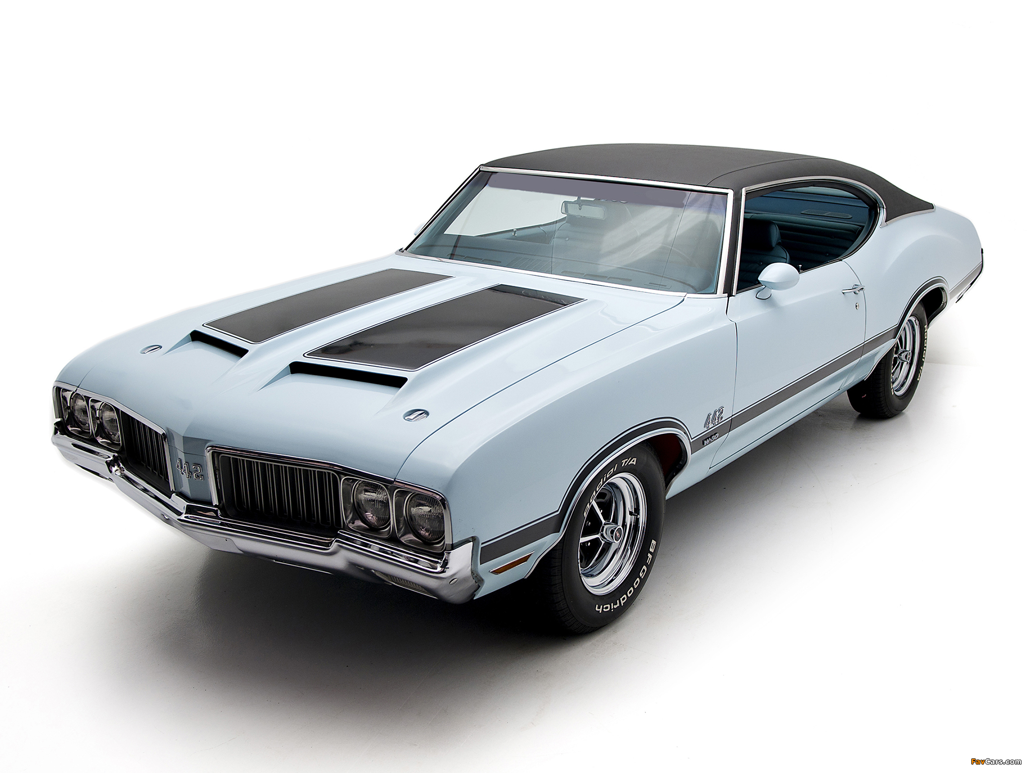 Oldsmobile 442 W-30 Holiday Coupe (4487) 1970 wallpapers (2048 x 1536)
