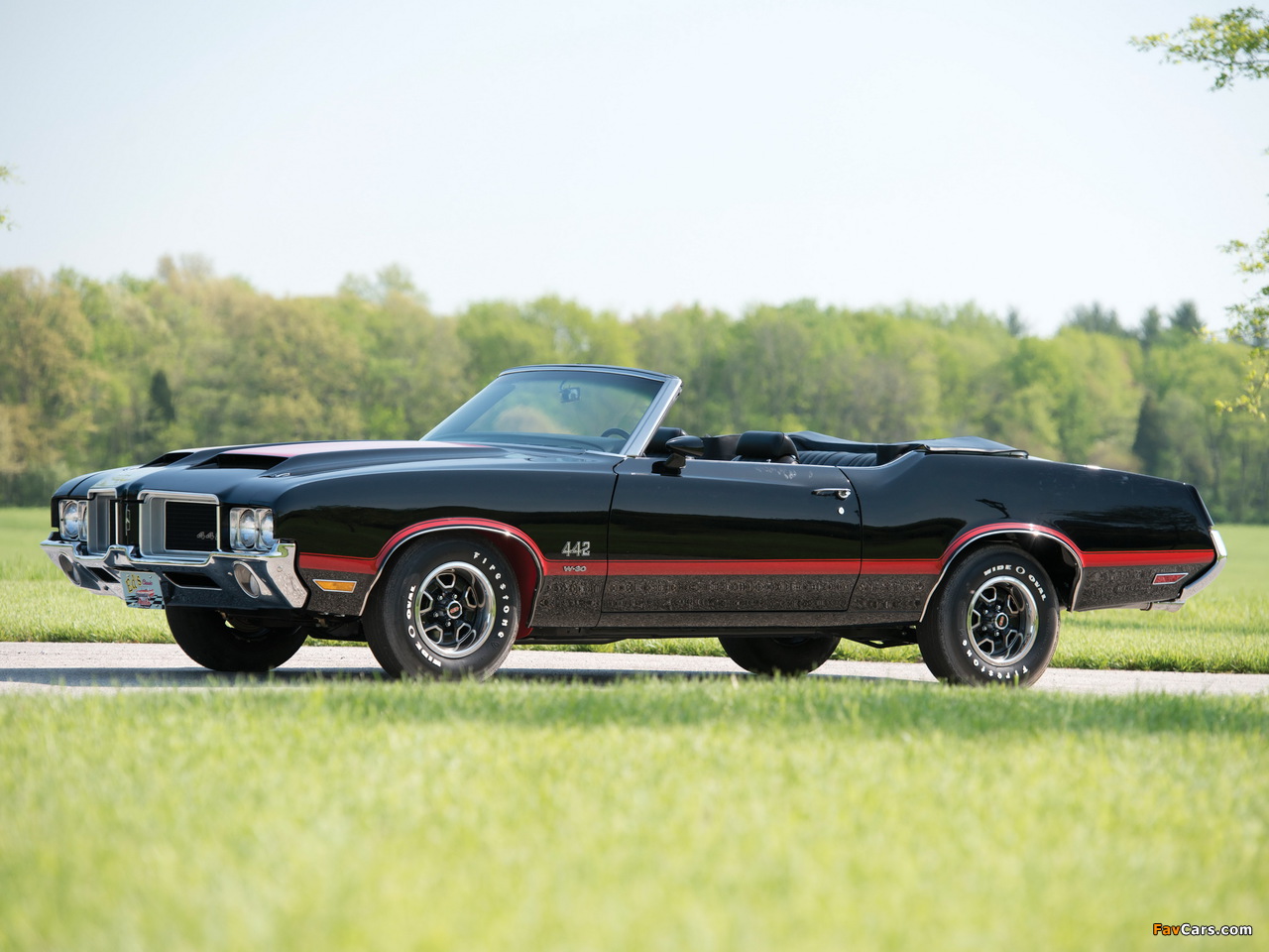Oldsmobile 442 W-30 Convertible (4467) 1971 wallpapers (1280 x 960)