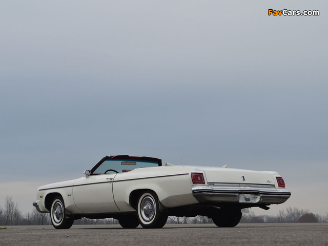 Oldsmobile Delta 88 Royale Convertible (N67) 1975 wallpapers (640 x 480)
