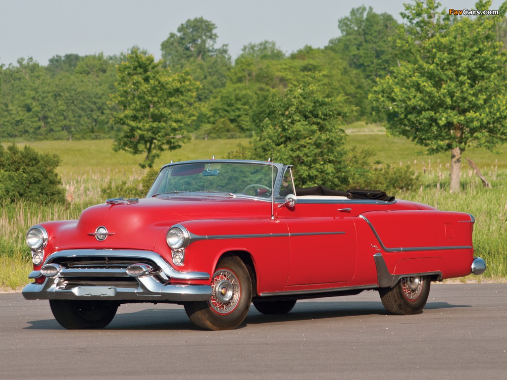 Images of Oldsmobile 98 Convertible (3067DX) 1953 (1024 x 768)