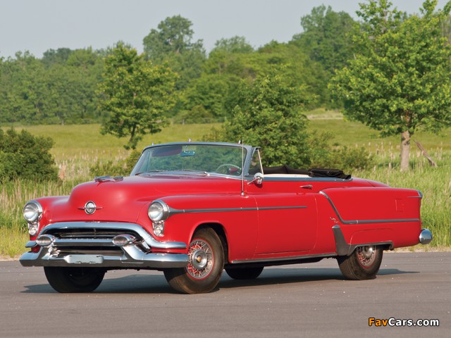 Images of Oldsmobile 98 Convertible (3067DX) 1953 (640 x 480)