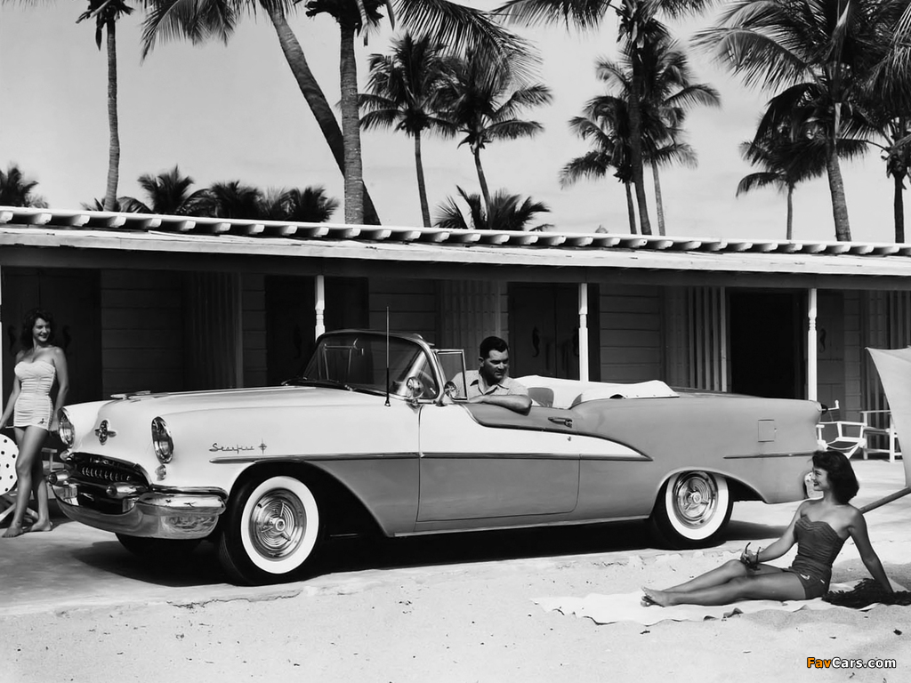 Images of Oldsmobile 98 Starfire Convertible (3067DX) 1955 (1024 x 768)