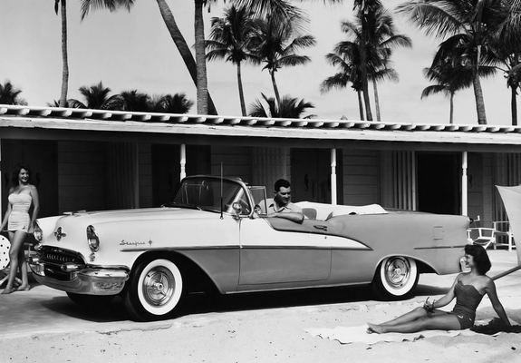 Images of Oldsmobile 98 Starfire Convertible (3067DX) 1955