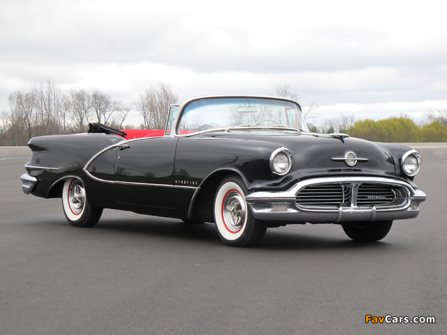 Images of Oldsmobile 98 Starfire Convertible 1956 (640 x 480)