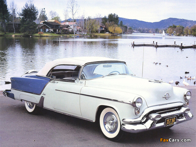 Oldsmobile 98 Fiesta Convertible 1953 pictures (640 x 480)