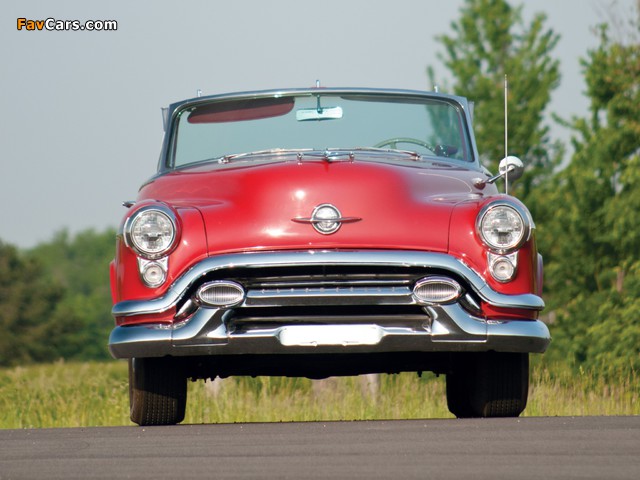 Oldsmobile 98 Convertible (3067DX) 1953 wallpapers (640 x 480)