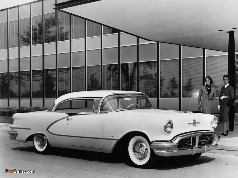 Oldsmobile 98 Holiday Coupe 1956 pictures (800 x 600)