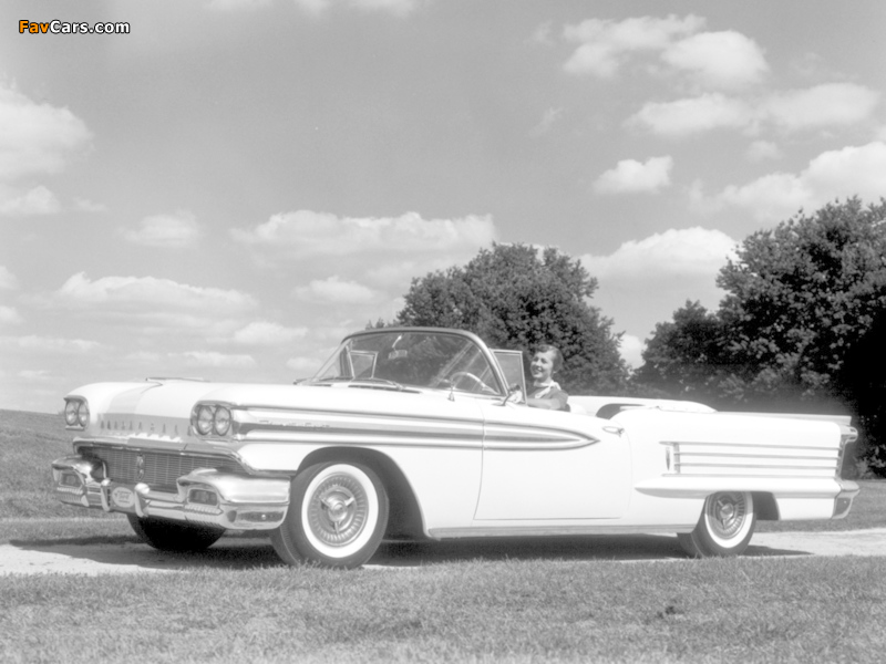Oldsmobile 98 Convertible (3067DX) 1958 wallpapers (800 x 600)