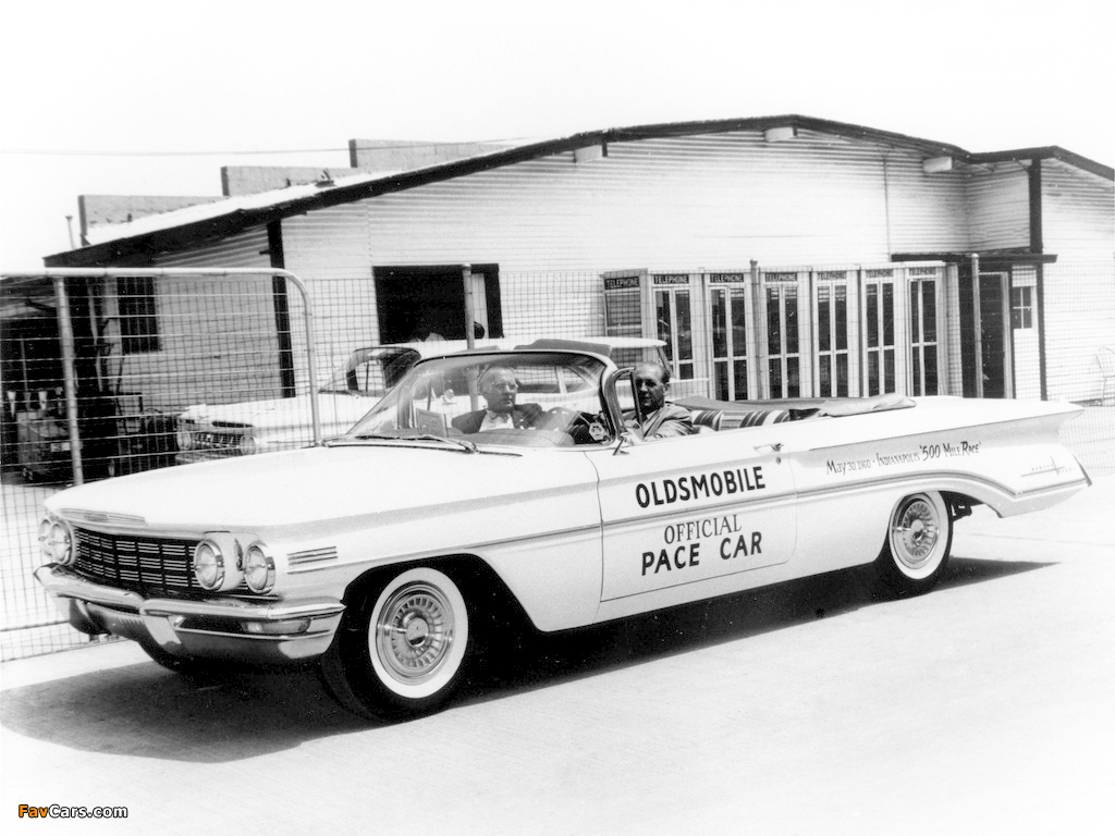 Oldsmobile 98 Convertible Indy 500 Pace Car (3867) 1960 images (1024 x 768)