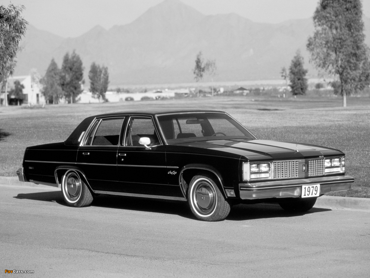 Oldsmobile 98 Regency Sedan (3C-X69) 1979 wallpapers (1280 x 960)