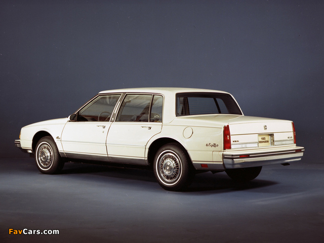 Oldsmobile Ninety-Eight Regency Sedan 1985–86 wallpapers (640 x 480)