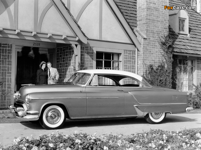 Photos of Oldsmobile 98 Holiday Coupe (3037DX) 1953 (640 x 480)