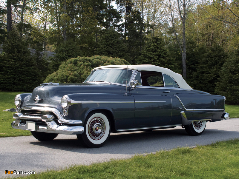 Photos of Oldsmobile 98 Convertible (3067DX) 1953 (800 x 600)