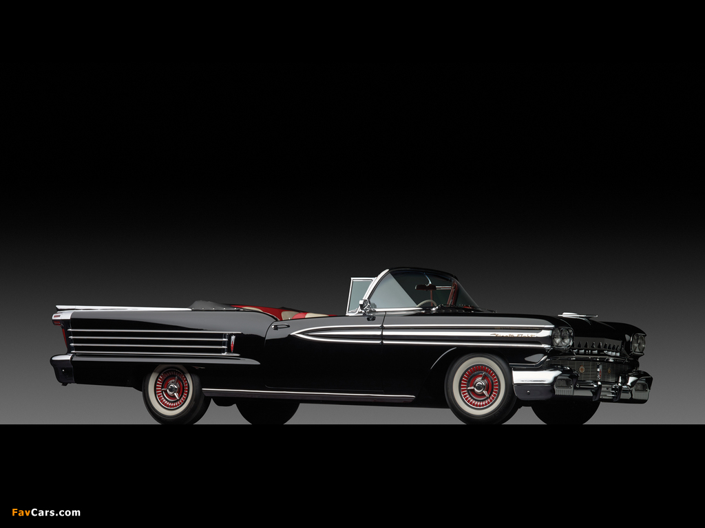 Photos of Oldsmobile 98 Convertible (3067DX) 1958 (1024 x 768)