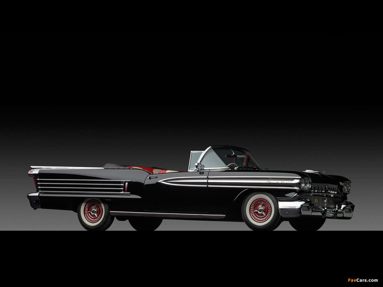 Photos of Oldsmobile 98 Convertible (3067DX) 1958 (1280 x 960)