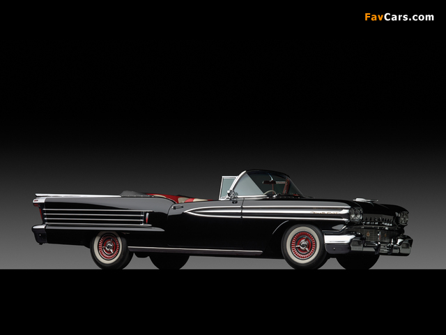 Photos of Oldsmobile 98 Convertible (3067DX) 1958 (640 x 480)