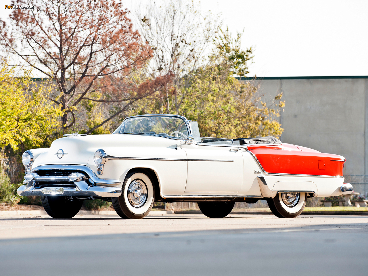 Pictures of Oldsmobile 98 Fiesta Convertible 1953 (1280 x 960)