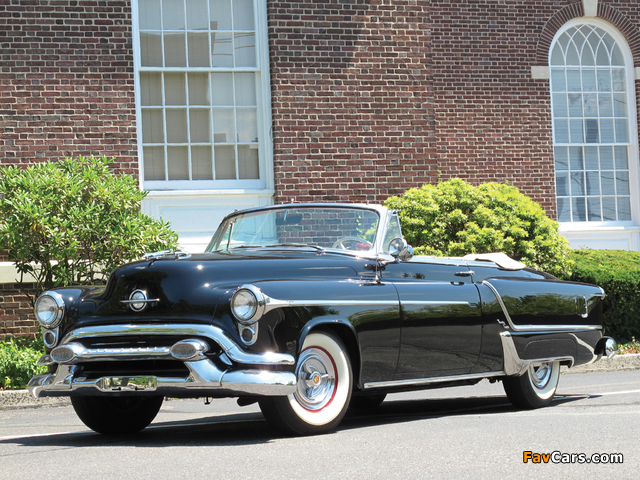Pictures of Oldsmobile 98 Convertible (3067DX) 1953 (640 x 480)