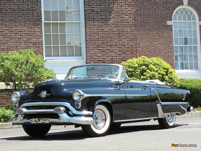 Pictures of Oldsmobile 98 Convertible (3067DX) 1953 (800 x 600)