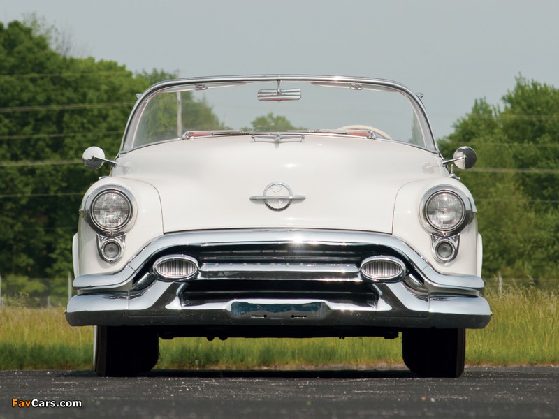 Pictures of Oldsmobile 98 Fiesta Convertible (3067SDX) 1953 (800 x 600)