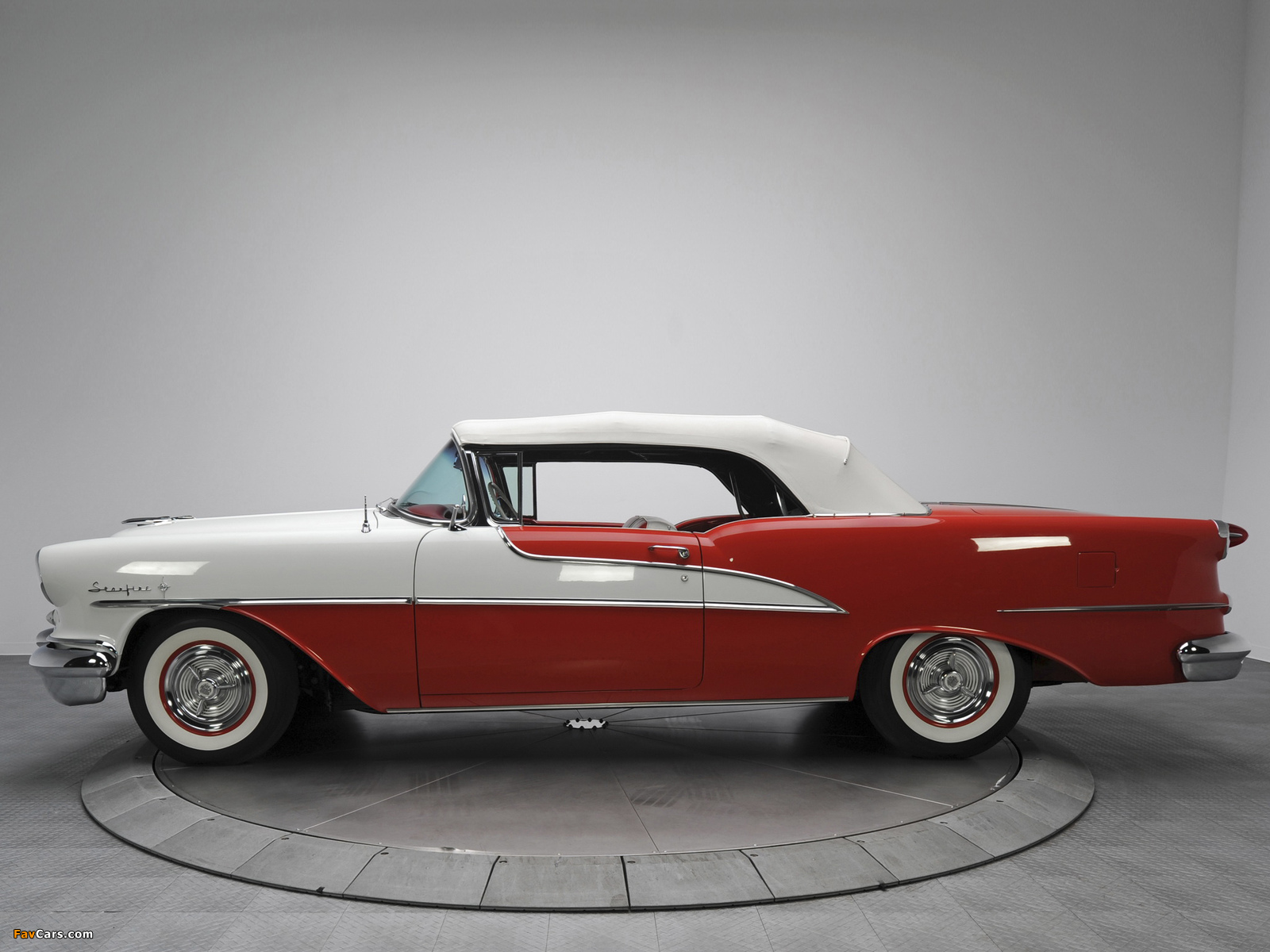 Pictures of Oldsmobile 98 Starfire Convertible (3067DX) 1955 (1600 x 1200)