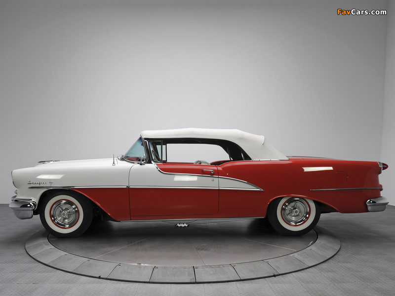 Pictures of Oldsmobile 98 Starfire Convertible (3067DX) 1955 (800 x 600)