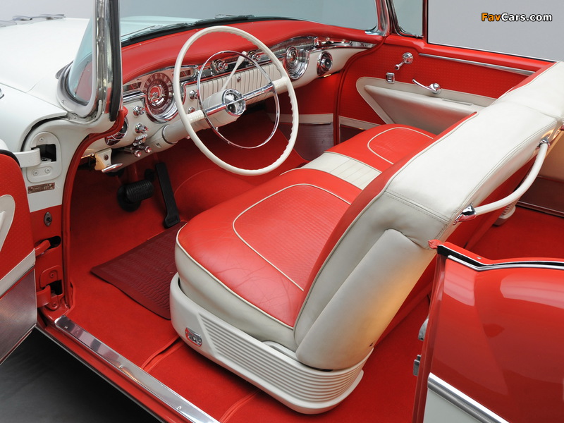 Pictures of Oldsmobile 98 Starfire Convertible (3067DX) 1955 (800 x 600)