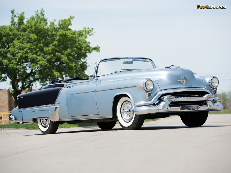 Oldsmobile 98 Fiesta Convertible (3067SDX) 1953 wallpapers (800 x 600)