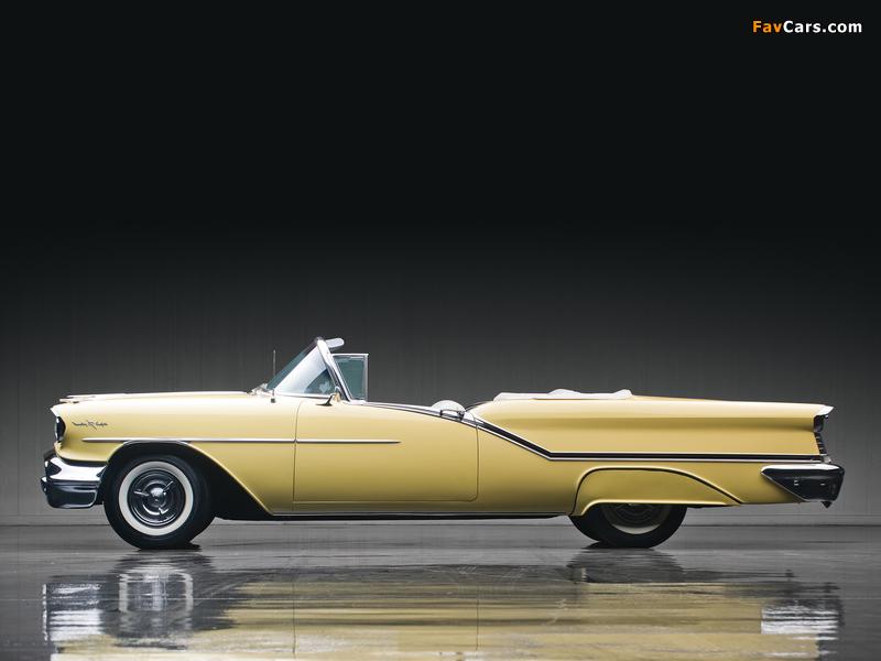 Oldsmobile Starfire 98 Convertible (3067DX) 1957 wallpapers (800 x 600)