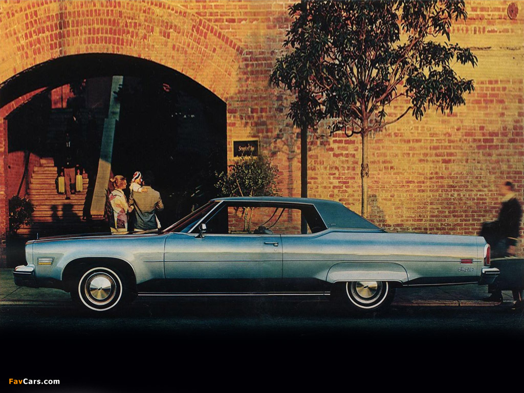 Oldsmobile 98 Regency Hardtop Coupe (X39) 1974 wallpapers (1024 x 768)